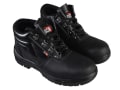 4 D-Ring Chukka Safety Boots Black UK 12 EUR 47