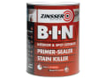 B.I.N® Primer, Sealer & Stain Killer Paint White 1 litre