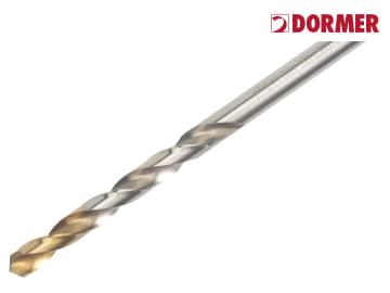 Dormer A002 HSS Metric Jobber Drill Bits Tin Coated Various 1.00mm to 5.00mm 