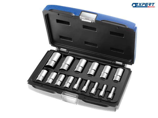 Expert BRIE031803B Socket Set of 13 A/F 3/8in Drive 