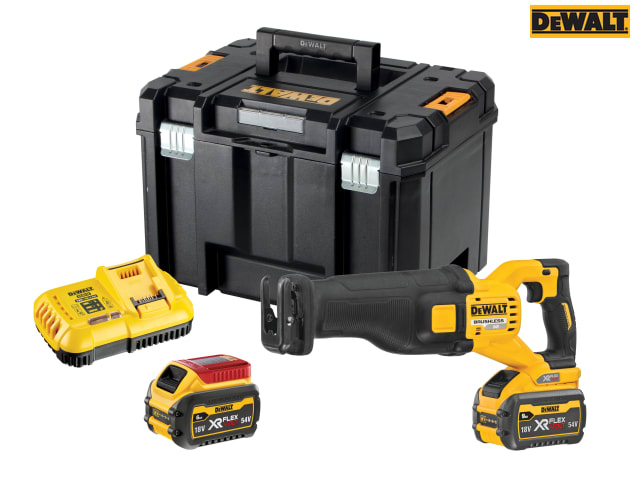 www.toolbank DCS389X2 XR FlexVolt Reciprocating Saw 54V 2 x