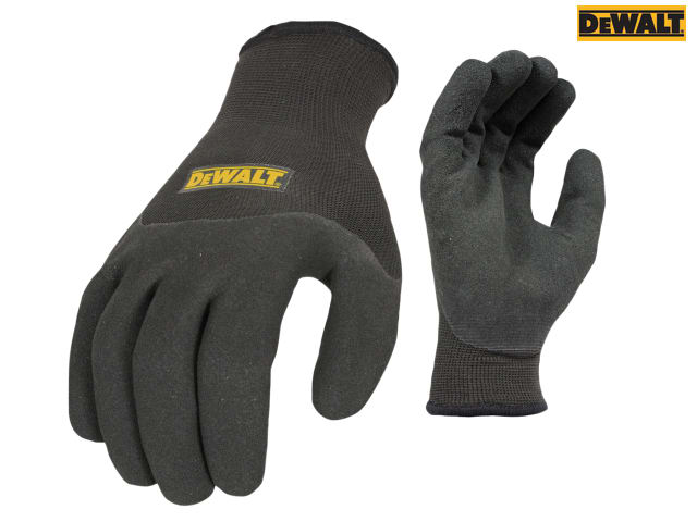 SCAGLOKSTHER SCAN Large Thermal Hi Viz Warm Latex Builders Work Hand Gloves 
