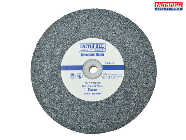 Faithfull General Purpose Grinding Wheel 150 x 20mm Fine Alox FAIGW15020F 