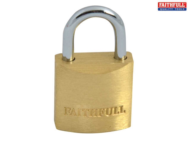 Gold, Pack of 2 20MM & 30MM Brass Padlocks Solid Locking System Solutions with Pin Cylinder and 3 Keys