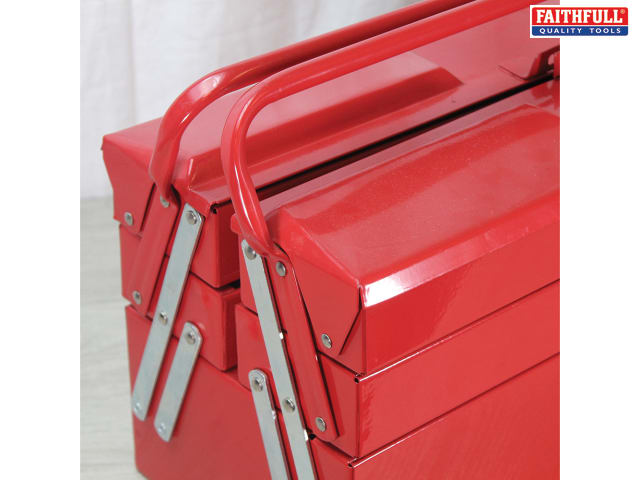 www.toolbank.com Metal Cantilever Toolbox 5 40cm (16in)