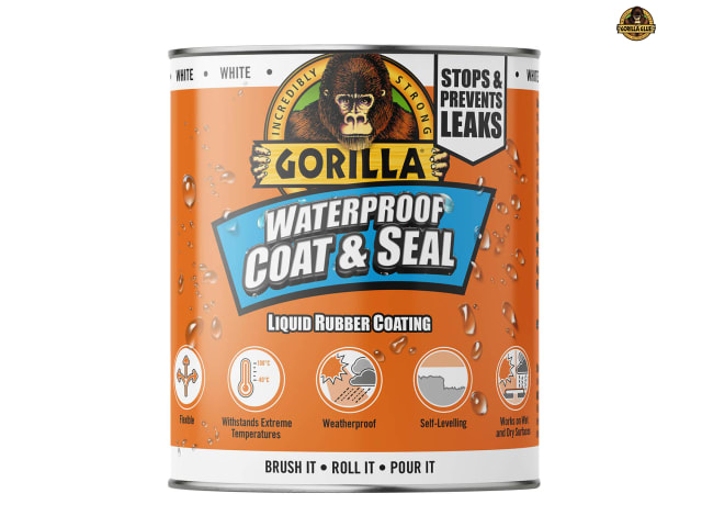 www.toolbank Waterproof Coat Seal Liquid Rubber Coating