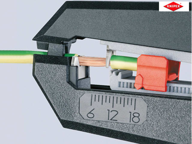 Knipex KPX1262180 Self Adjusting Wire Strippers 0.2-6mm 