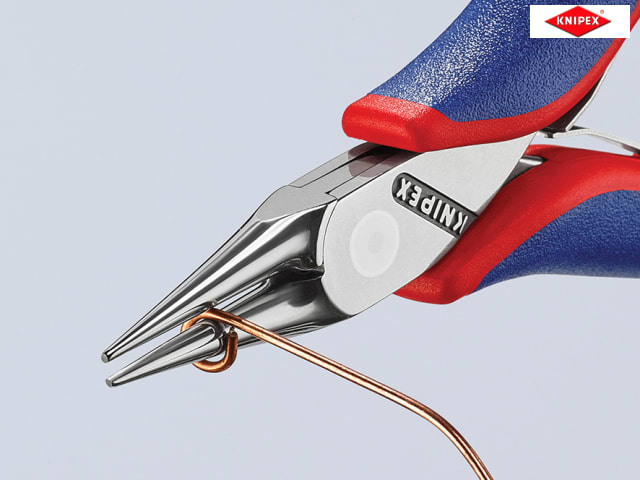 Knipex KPX3522115 Electronics Half Round Pliers 115mm