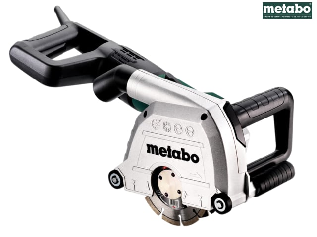 Metabo UK604040591 240v 40mm Wall Chaser 2x125mm Blades with Triple Cut Disc 