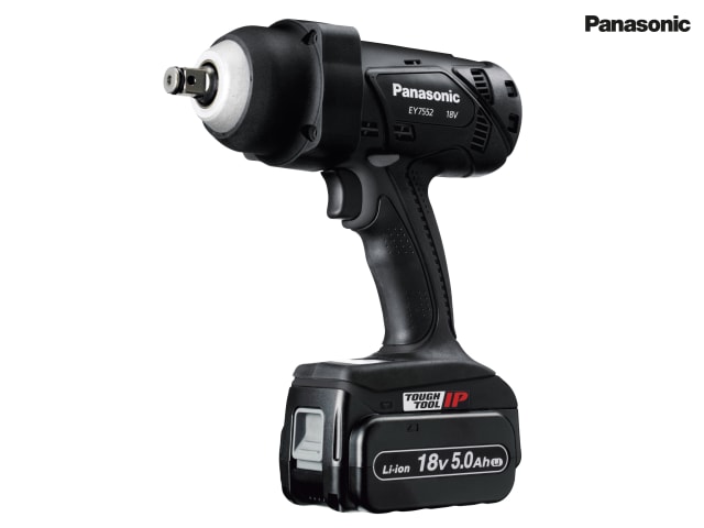 www.toolbank EY7552 Heavy Duty Impact Wrench 18V 2 x 5.0Ah