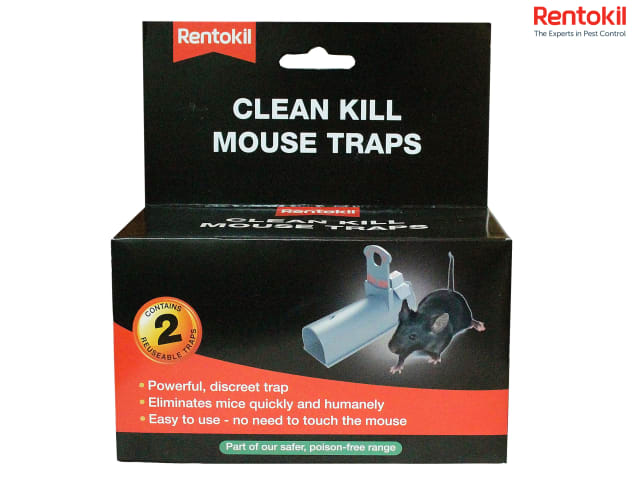 Rentokil Wooden Mouse Trap PWL01 only £1.00