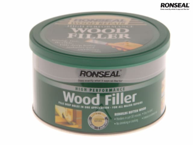 NEW Ronseal High Performance Wood Filler Natural 550g Each
