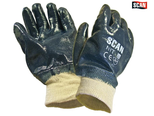 Town and Country TGL402 Mens PVC Knit Wrist Gloves 