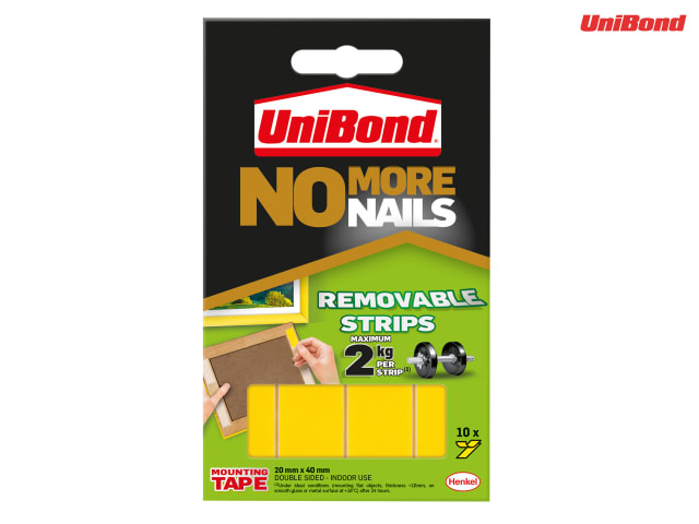 LePage No More Nails Removable Mounting Tape Strips