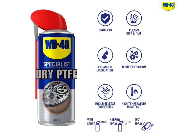 WD-40 Specialist® Dry Lubricant with PTFE 400ml