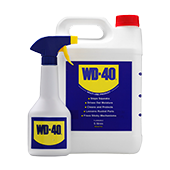 WD40 Container 5L and Spray Bottle